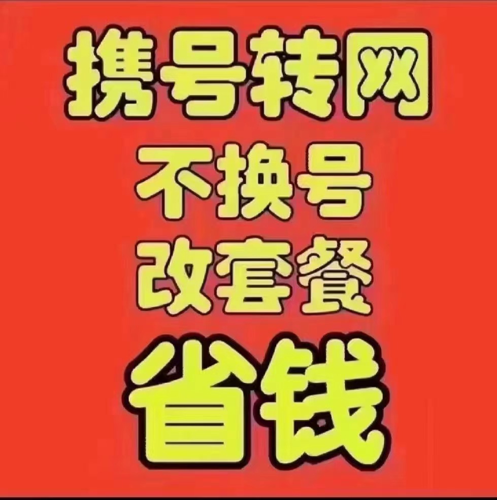 下湄桥菜市场综合职中移动携号转网到电信